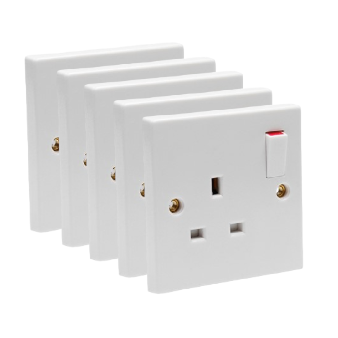 1 Gang 13A Single Wall Plug Socket – S D Tools Ltd.
