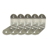 10 PCS Angle L Shaped Brackets 65x65x38mm