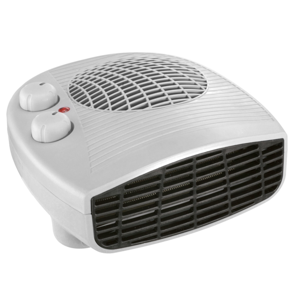 Flat Fan Heater 2000W Floor Type with Thermostatic Control