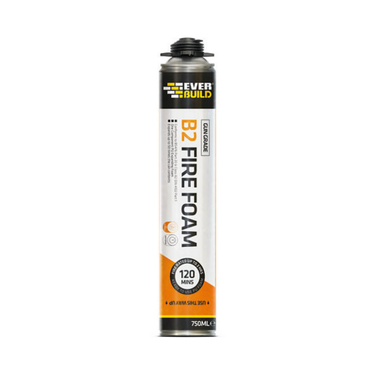 EVERBUILD B2 Gungrade Fire Foam - 750ml