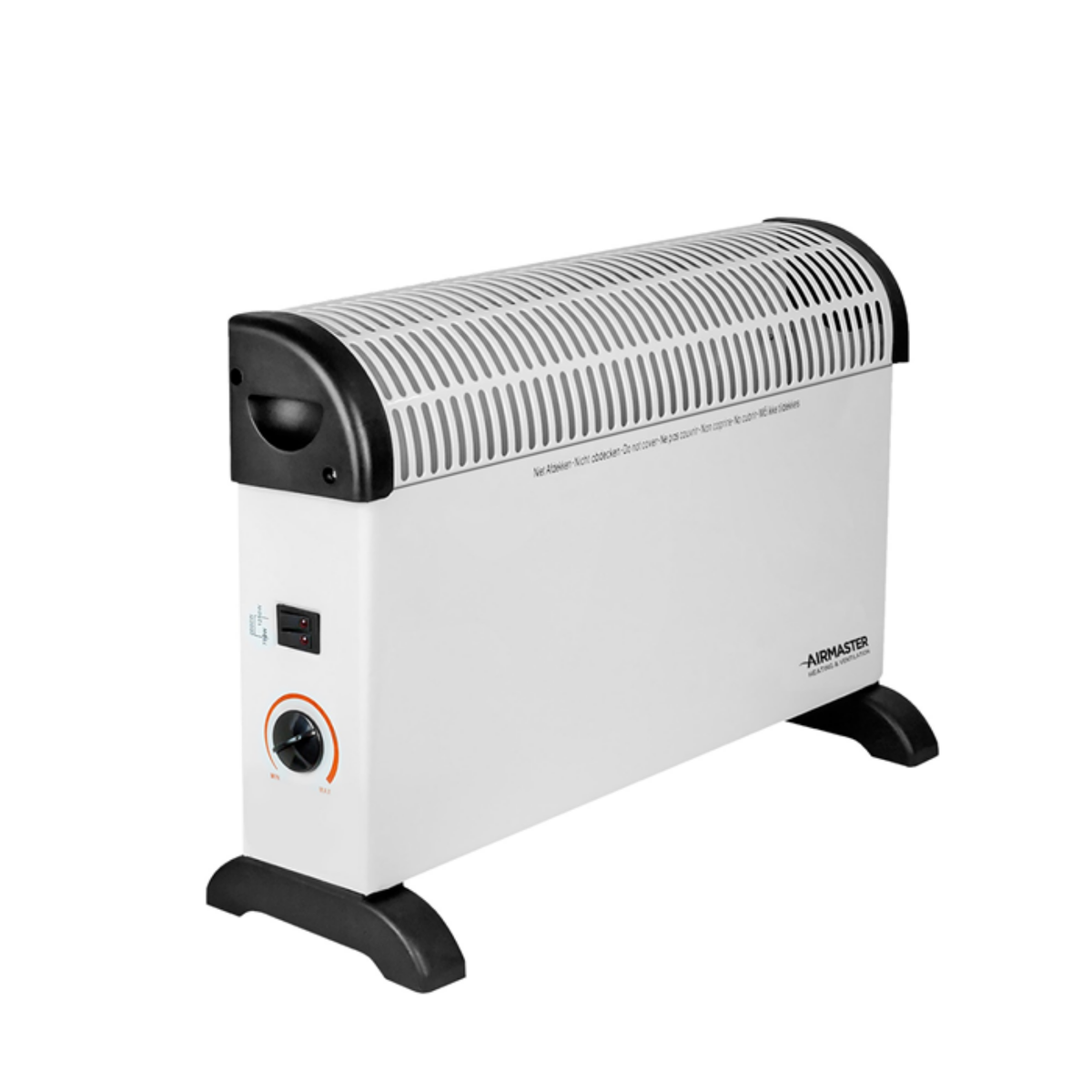 White Free Standing Mini Convector Heater 2000W