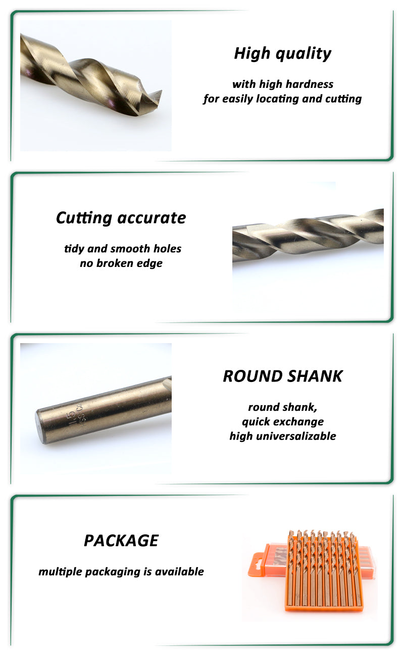 HSS Cobalt Drill Bit 1mm