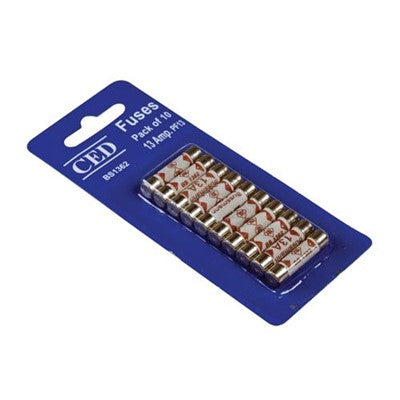 13A Plug Fuse | BS1362 | Pack of 10