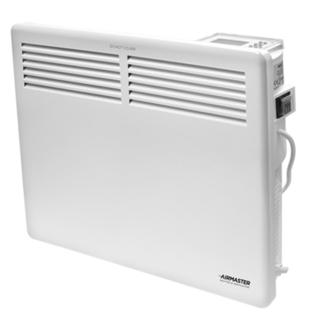 750W Digital Panel Heater | LCD Display & Timer White