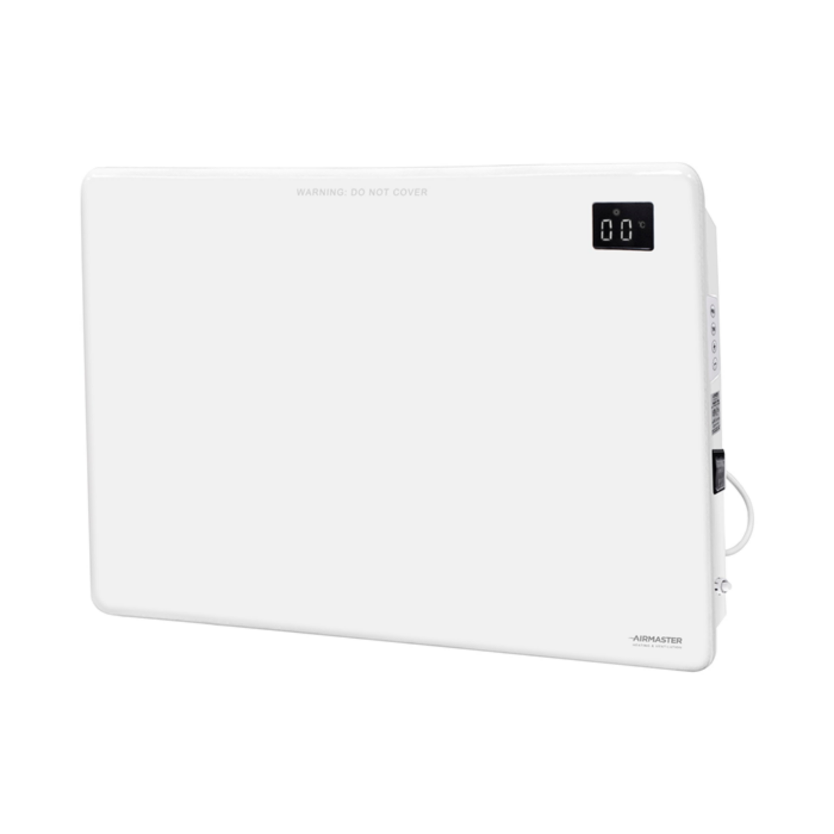 1.5kW Panel Heater | LCD Display & Timer Matt White