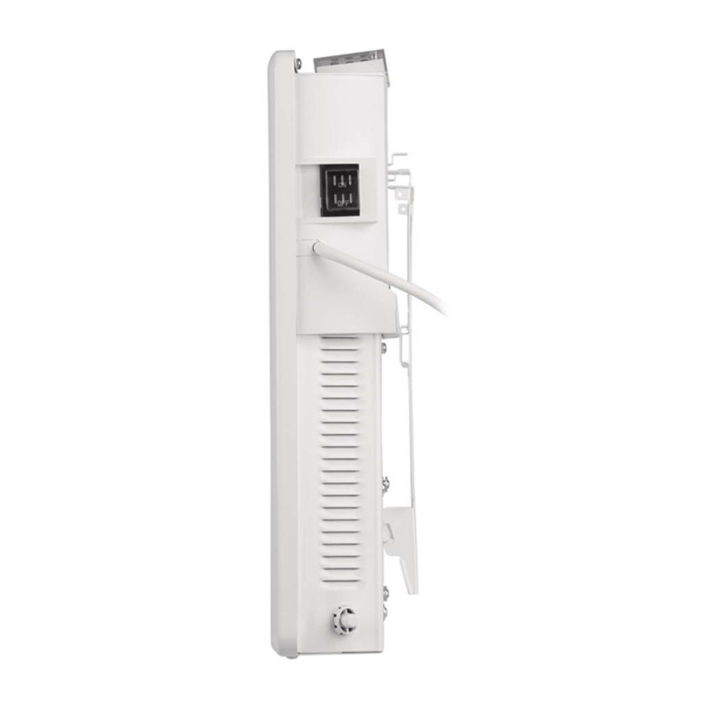 2kW Digital Panel Heater | LCD Display & Timer White