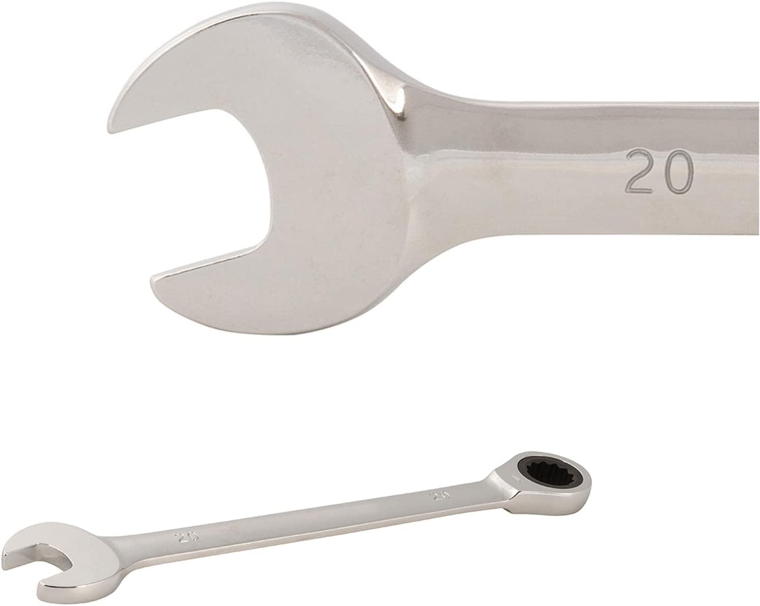 Cr-V Ratchet Spanner 19mm