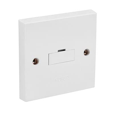 13A Unswitched Fused Spur with 25mm Back Box