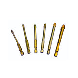 Yellow Twisted Glass Tile Drill Bit  8mm