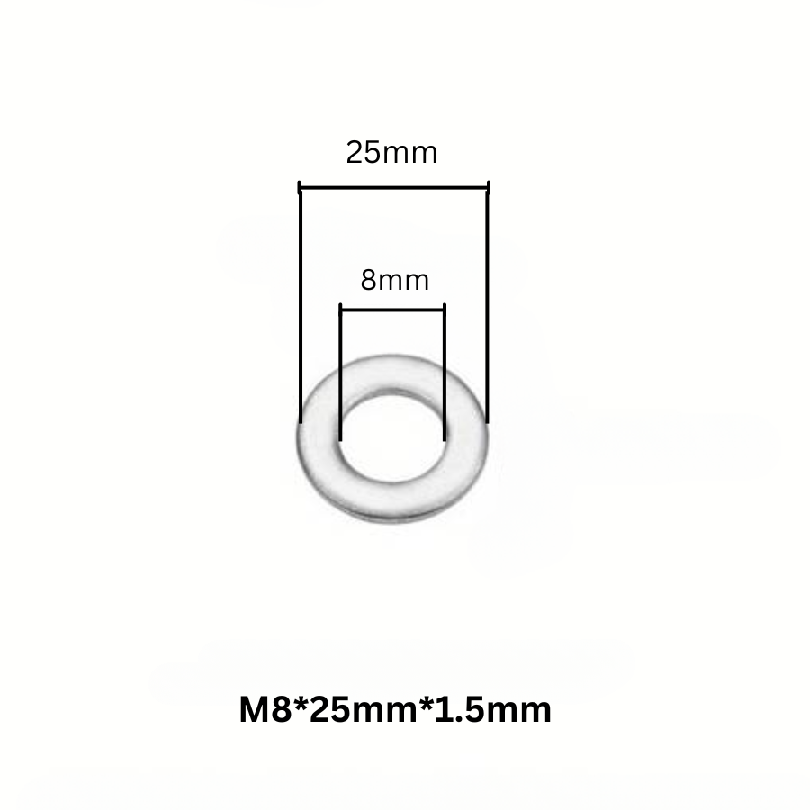Washer Zinc M8*24*1.5mm