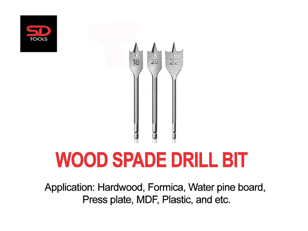 Flat Wood Drill Bit 14mm x 151mm