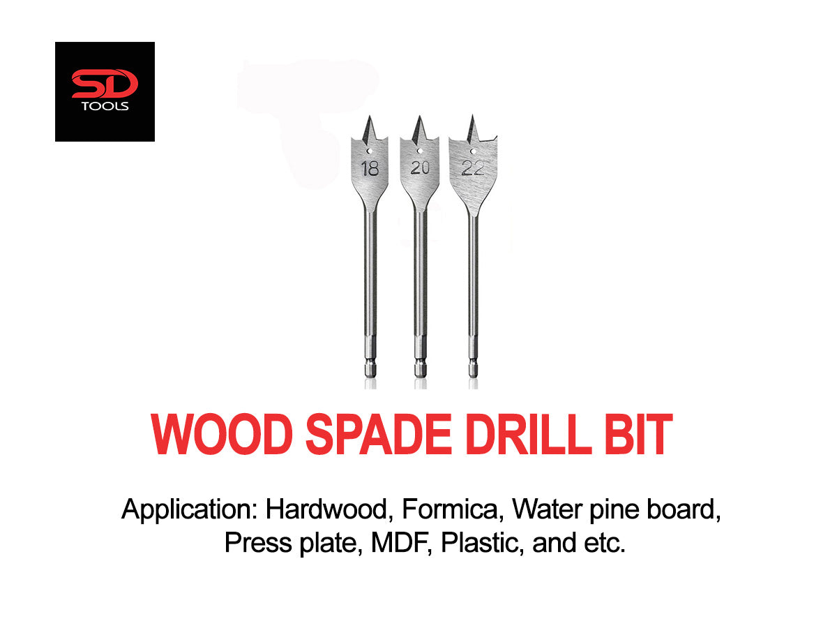 Flat Wood Drill Bit 14mm x 151mm