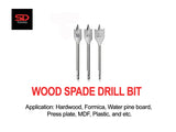 Flat Wood Drill Bit 32mm x 151mm