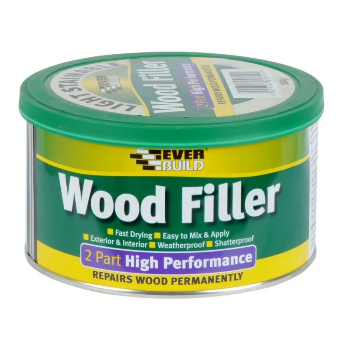 EVERBUILD Wood Filler 2-Part 500gr