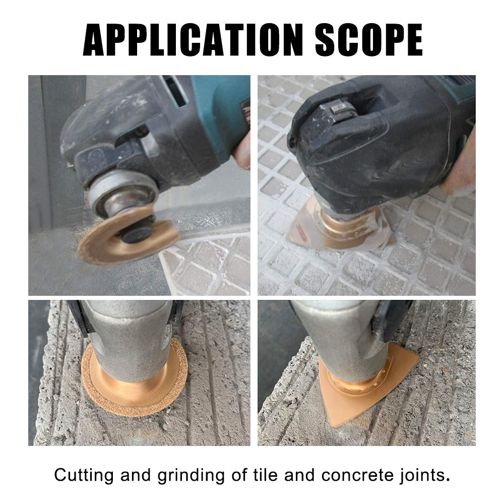 64mm Oscillating Multi Tool Diamond Blades – For Cement, Mortar, Grout & Grinding | Polishing & Surface Preparation