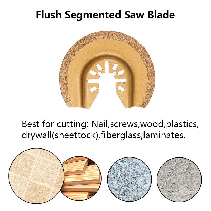 64mm Oscillating Multi Tool Diamond Blades – For Cement, Mortar, Grout & Grinding | Polishing & Surface Preparation